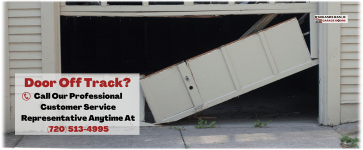 Garage Door Off Track in Highlands Ranch, CO?